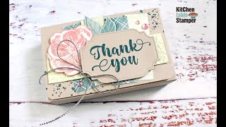 Hello Irresistable Window Treat Box Tutorial -14 Days of Love BONUS Content Kitchen Table Stamper