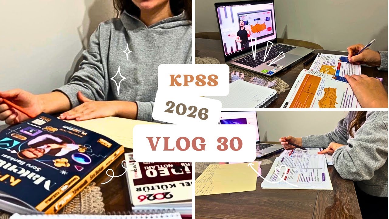 KPSS 2026'ya Çalışıyorum📚 | Ders Çalışma Programım🗓️