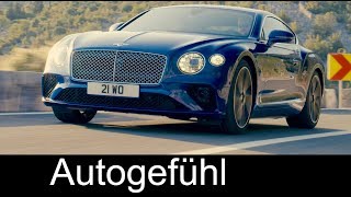 All-new Bentley Continental GT Preview Exterior/Interior feature 2018 - Autogefühl