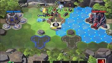 (ipad) Command & Conquer: Rivals - Funcore vs Col Sandros (Win) - Nod Gameplay