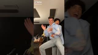 James Charles tiktok with Larray