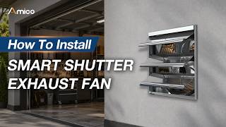 DIY Smart Shutter Exhaust Fan Installation | Garage, Attic & Greenhouse Ventilation