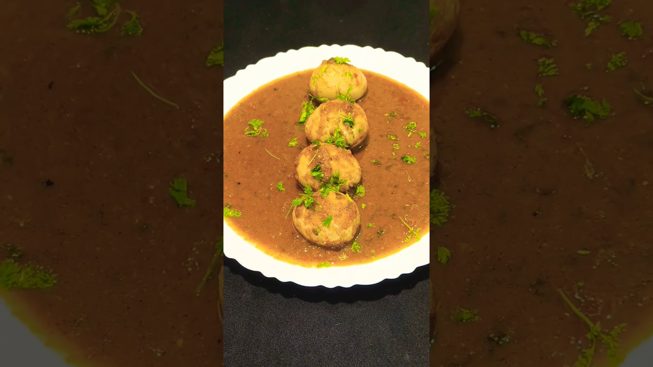 Anda Curry | Egg Curry | My Kitchen Diaries 