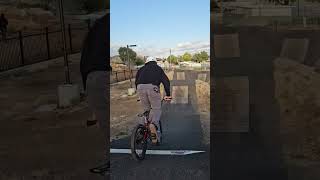 Dad got back on a bike. Flight Deck Bike Park Moreno Valley.