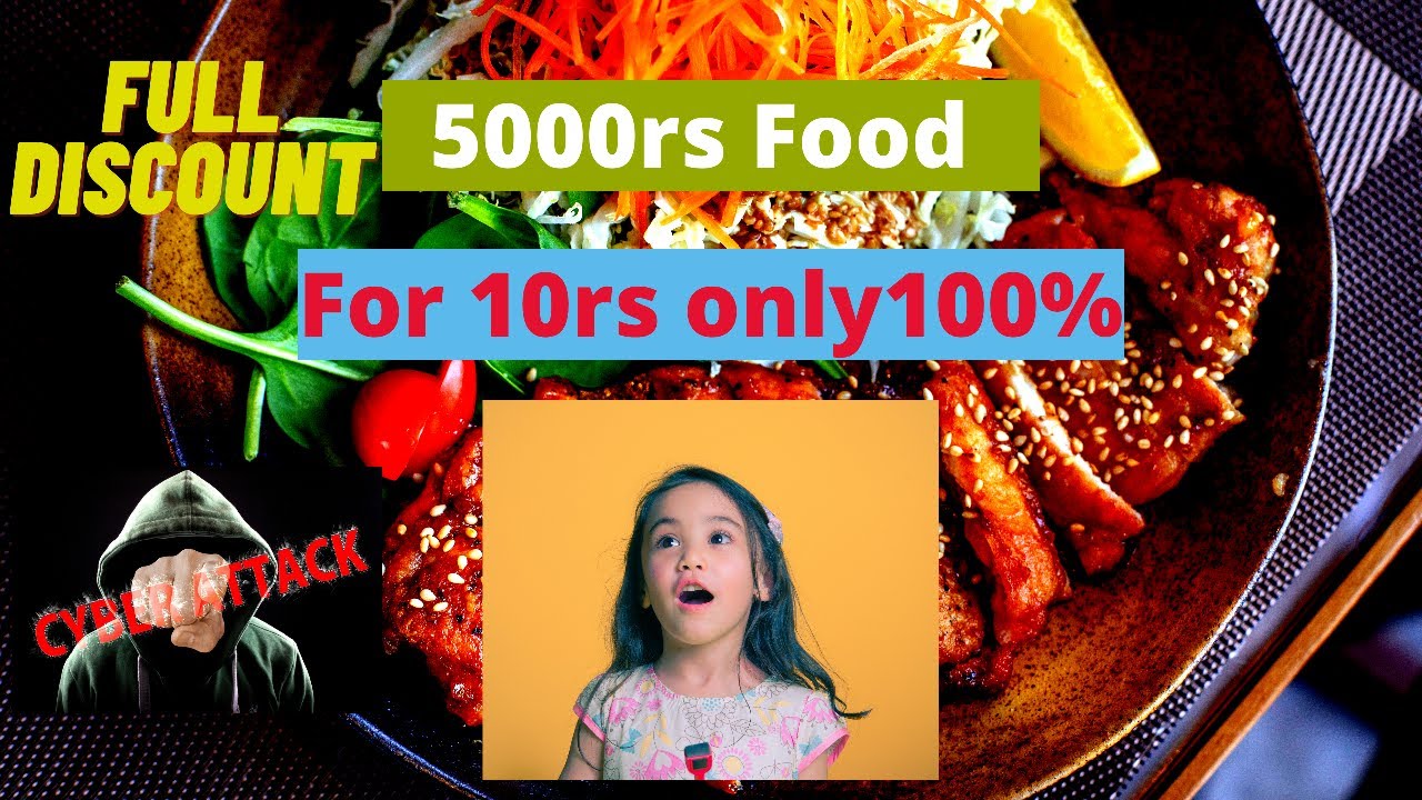 Cyber Attack:5000rupees food For 10Rupees ONLY 100% Discounted Food Delivery offer | BENGALURU FACTS