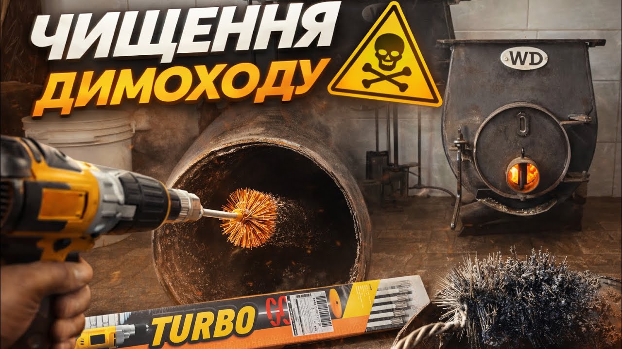 😬Легка, але грязна робота❗️ Колотимо сажу Турбо Щіткою ✅