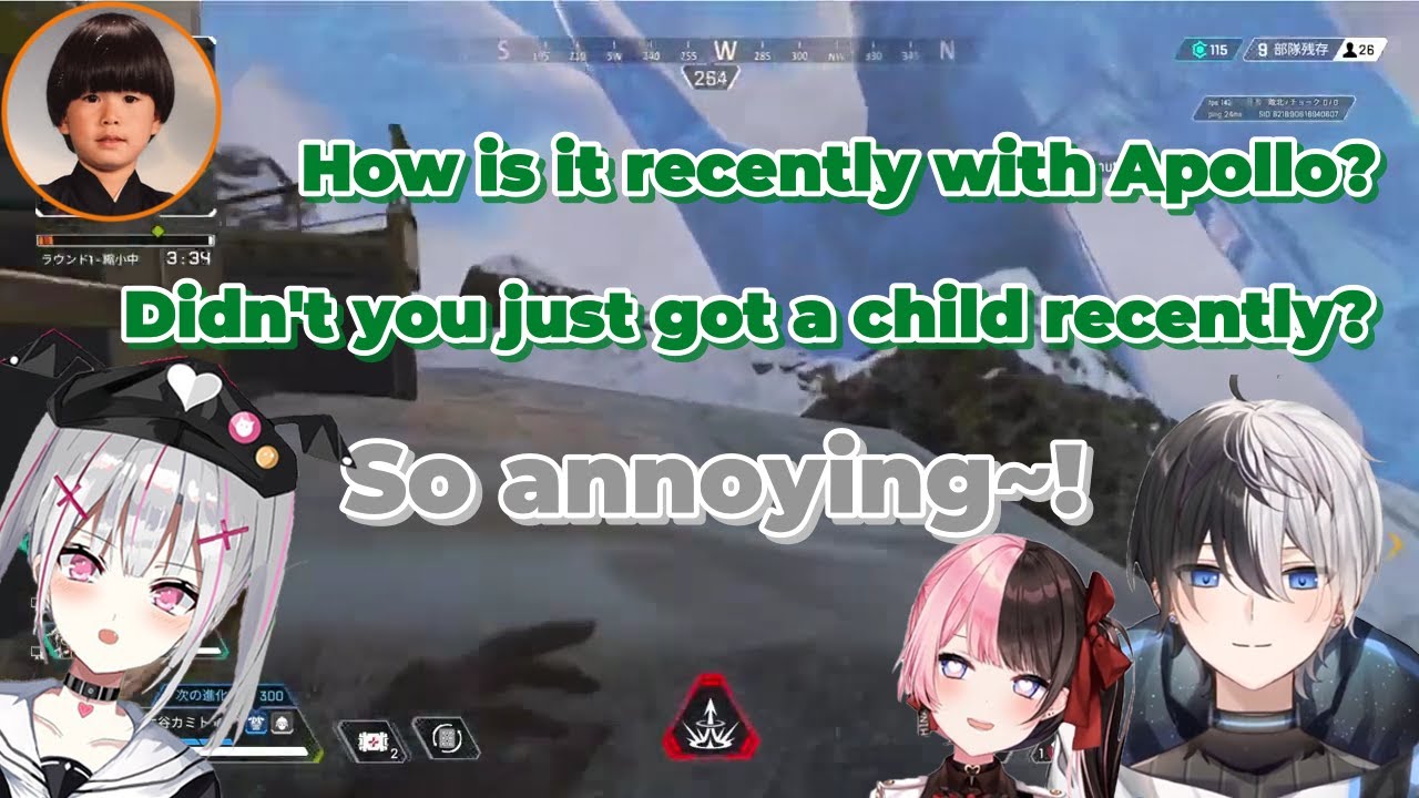 Kamito being interrogated about OreApo by Asumi Sena [Kamito / Asumi Sena / Tonakaito]