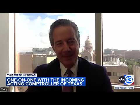 Interview with Acting Texas Comptroller Kelly Hancock on His New Role and Upcoming Primary