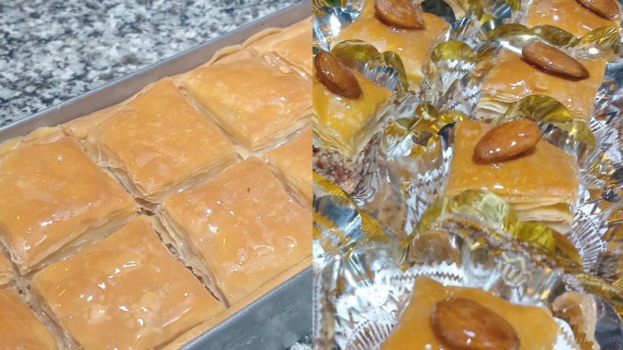 بقلاوة بلوز الله الله مورقة توراق بدون آلة توريق لعيد الفطر 2026🌙🌙🌙🌙🌙🌙🌙