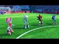 Mario Sonic At The Tokyo 2020 Olympic Games Football Team Mario VS Team Sonic 