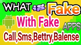 What is Fake ? With Call,Sms,Battery.. screenshot 2