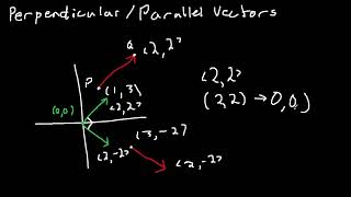 Perpendicular and Parallel Vectors
