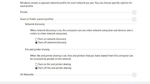 We learn how to turn on file and printer sharing in Windows 10