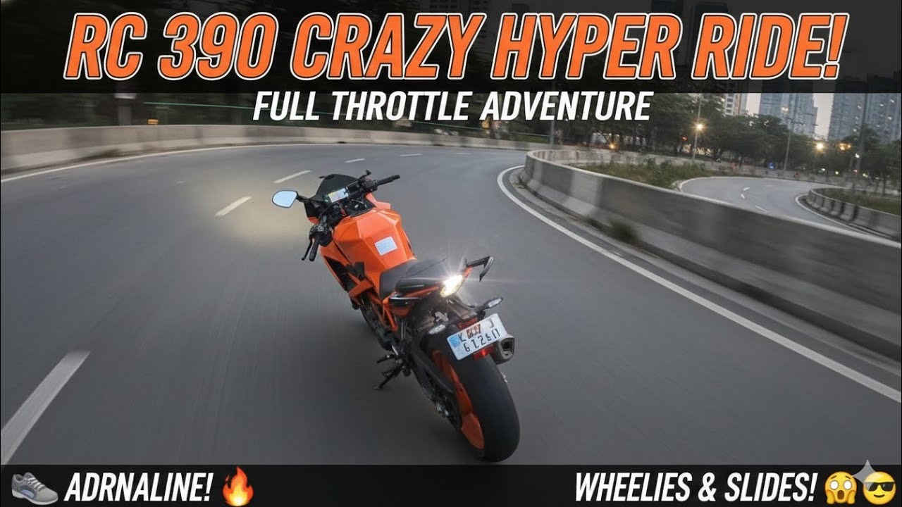 Ktm Rc390 Crazy 😧 Hyper Ride 😱 Full Throttle 🔥