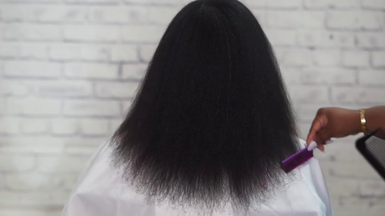 Half Up, Half Down Wavy!