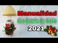 🎄Manualidades Navideñas Con Reciclaje 🍾/ ARTESANATO O PARA NATAL 2021.