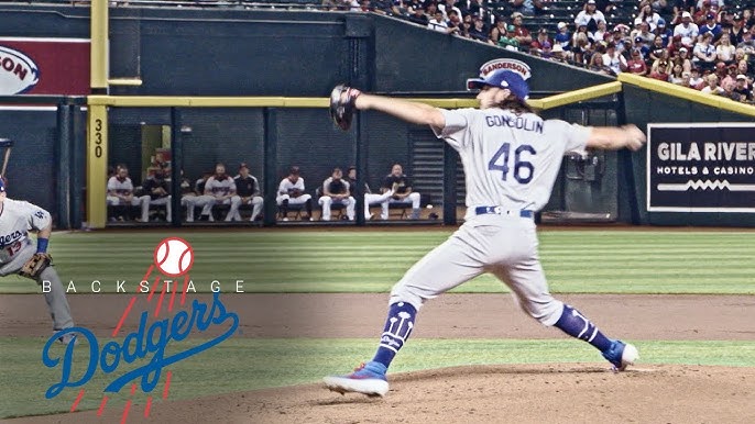 Tony Gonsolin Came Out For Dodger Night At LA Kings Game