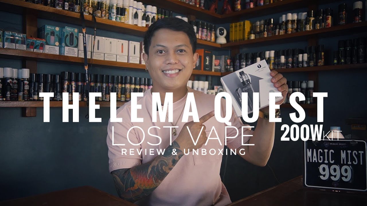 Lost Vape - Thelema Quest ( Review & Unboxing )