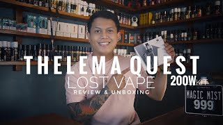 Lost Vape - Thelema Quest ( Review & Unboxing )