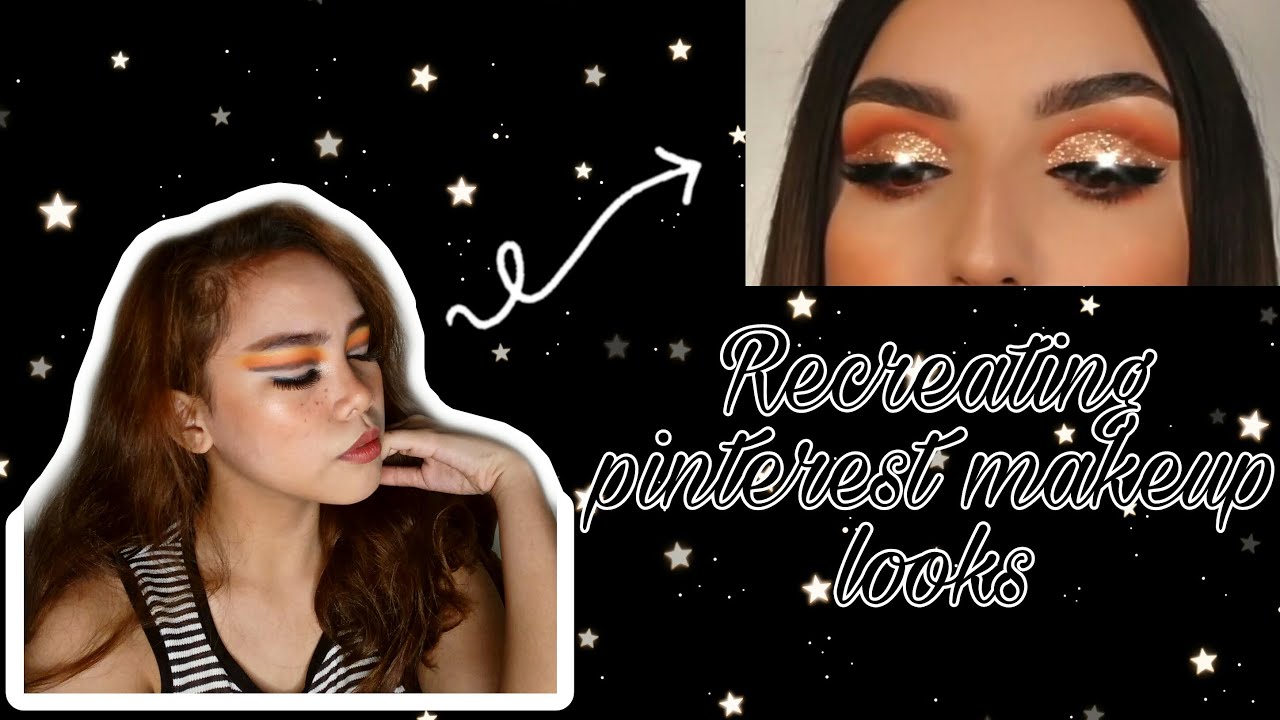 Recreating pinterest makeup looks | beautyglazed color fusion pallete