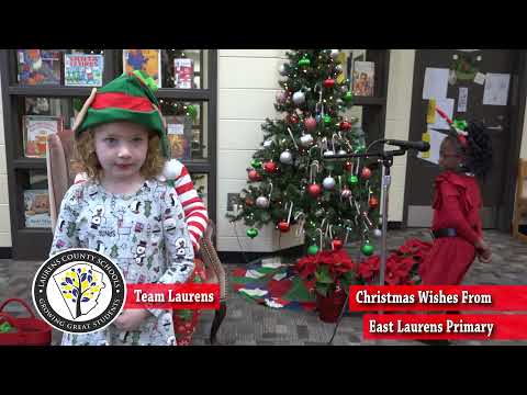 Team Laurens - Christmas Wishes From East Laurens Primary School