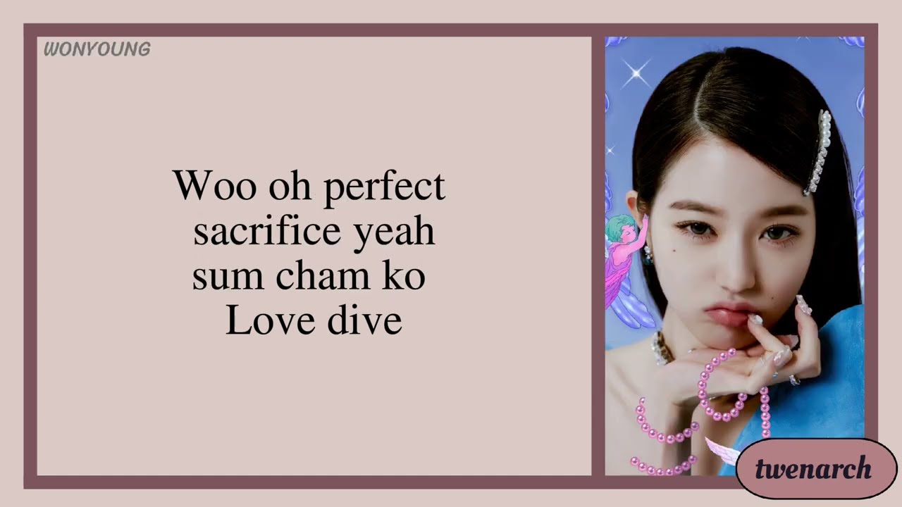 IVE 'LOVE DIVE' Karaoke