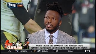 Brandon Flowers SHOCKED Freddie Kichens says Browns will stand by Myles Garrett