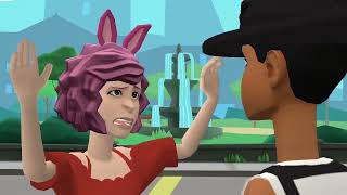 Reverse Rtada Knocks Out Amy Rose And Gets Arrested