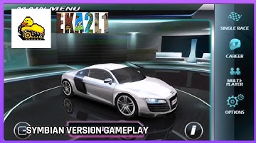 Asphalt 5 symbian version gameplay on Android (EKA2L1 emulator)