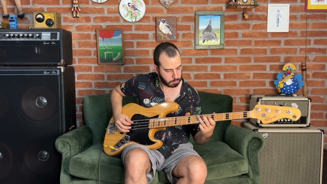 Baixo NZaganin Jazzbass - 3