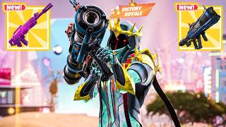 NEBULA GREEN EXALTED ICE KING vs ALL NEW WEAPONS (NEW!! Fortnite Chapter 7 Season 2)