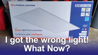 Lithonia Lighting CPX Smart LED Flat Luminaire (Model: CPXC 2X4 TUWH 120 M2)