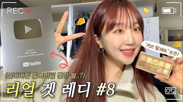 ❌NO 편집❌ 반말 리얼 겟레디#8 | 실버버튼 잃어버린 썰 풀며..🥲 "치즈 팔레트🧀"로 빨간머리 노랑메이크업 도전💛 (feat. 옐로우코어..?)