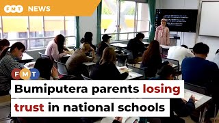 More Bumiputera parents losing trust in national schools, says don