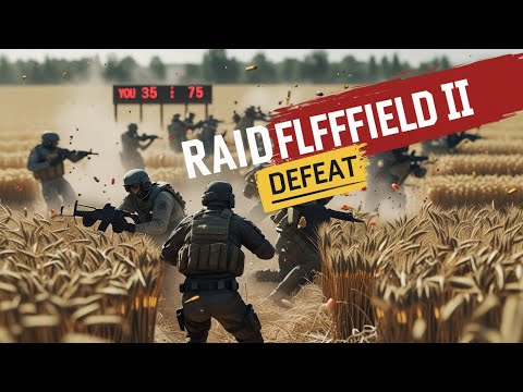 Raidfffield II – Brutal DDD Team Deathmatch on Mini Wheatfield | I Couldn’t Win