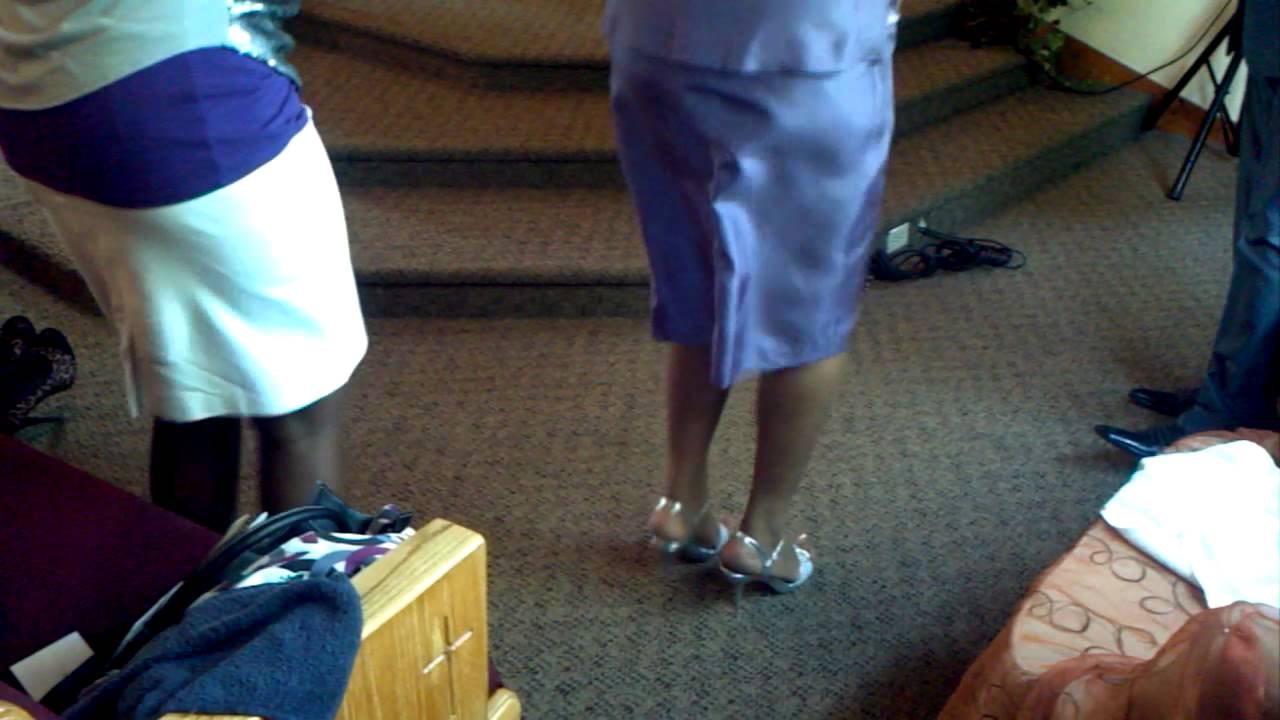 Sylvarena Funderburke shouting