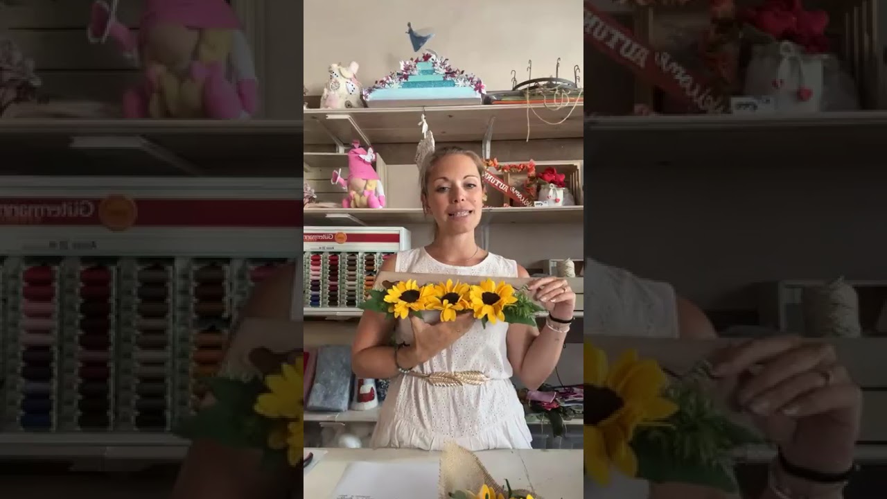 Girasoli in pannolenci