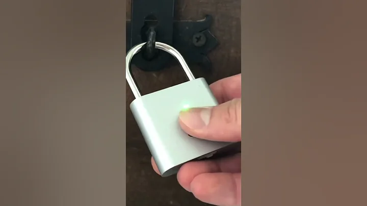Fingerprint Padlock : Your Security in Your Hand