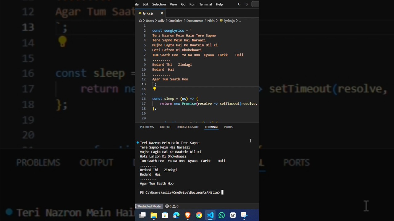 When Words are hard, I just typed. 💻🎶 #arijitsingh #tamasha #sad # ...