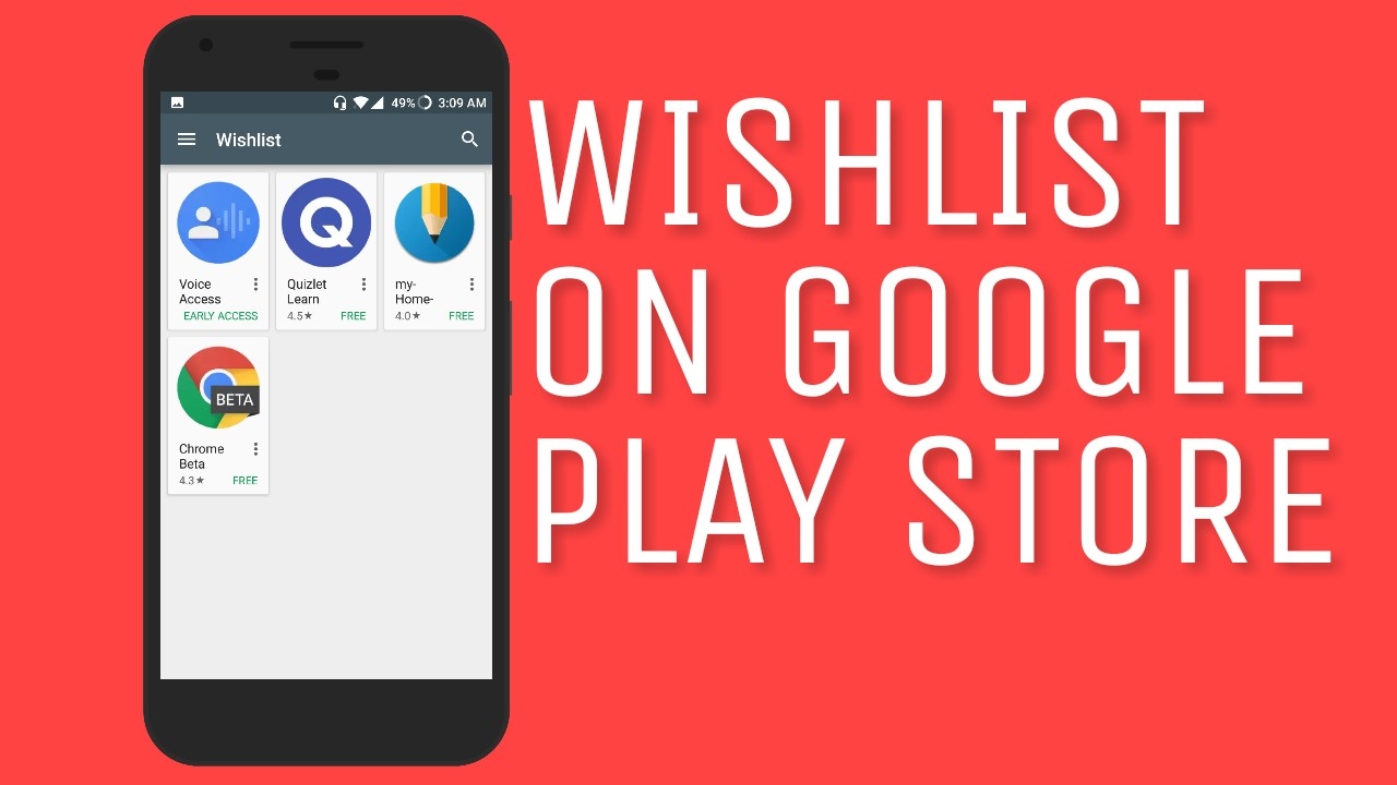 How to Use Wishlist in Google Play Store YouTube