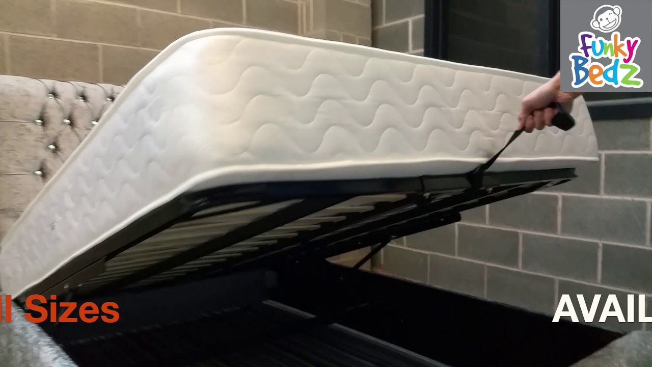 Gas Lift Ottoman Storage Bed - FunkyBedz