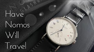 Nomos Tangomat GMT: make every trip special