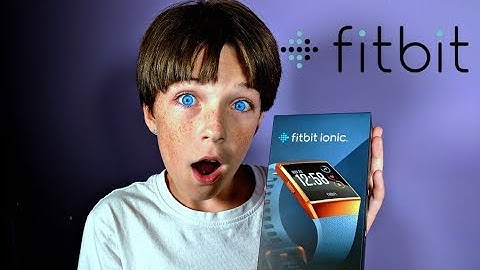 FitBit Ionic!! First Look and Review