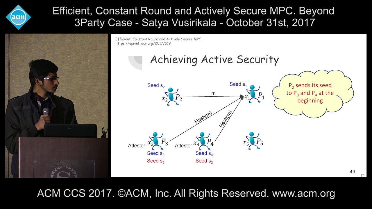 camera iphone 8 plus apk ACM CCS 2017 - Efficient, Constant Round and Actively Secure MPC [...] - Satya Vusirikala