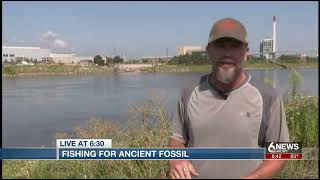 Elkhorn man finds possible 90 million year old fish fossil in Missouri River   Google Chrome 2022 08