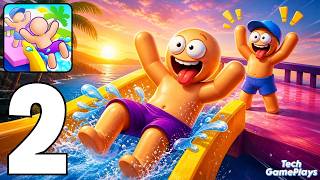 My Aquapark - Gameplay Walkthrough Part 2 - Idle Water Empire (Android,iOS) screenshot 2
