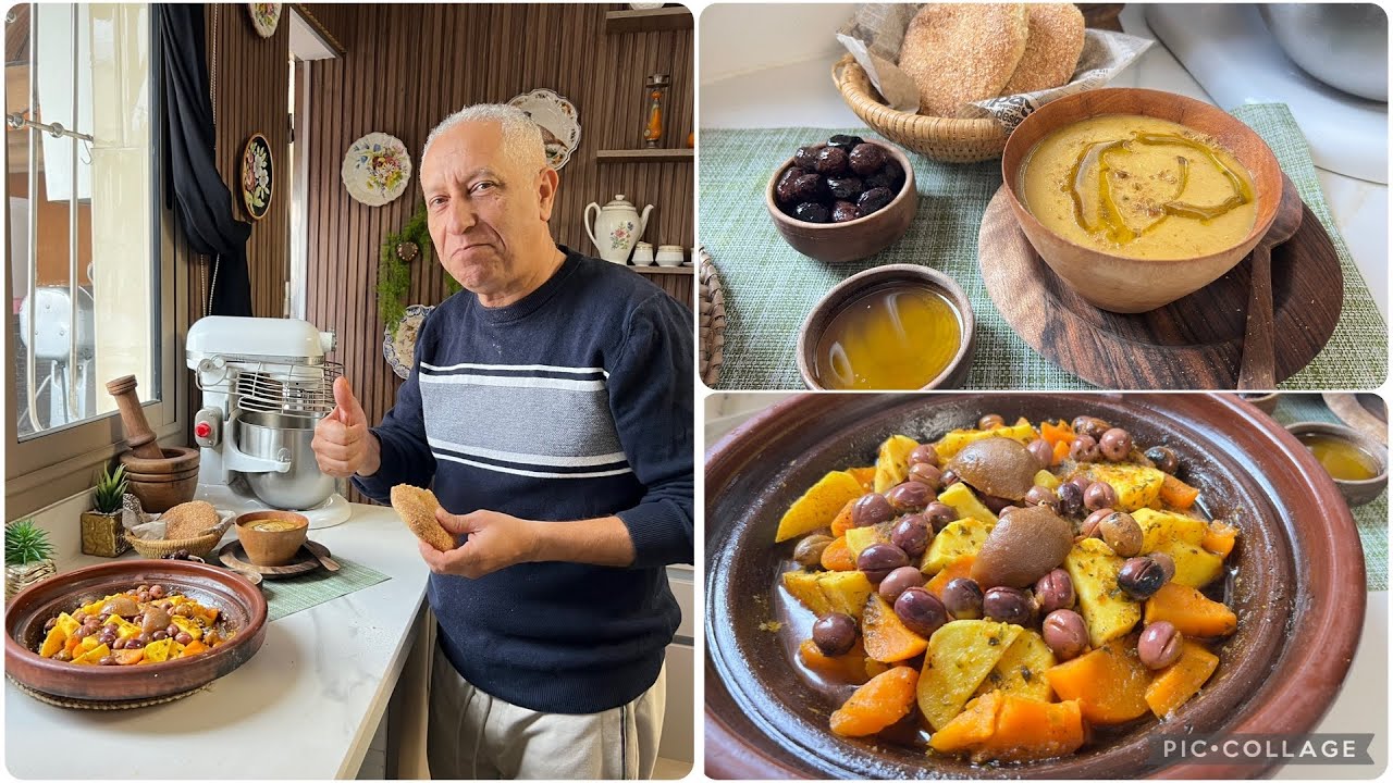 وصفات الشتاء البيصارة لي كتعجب ولادي و حتا لي ماكيكلهاش ديال لبنى كتعجبو مع طجين بطاطا الحلوةبلا لحم