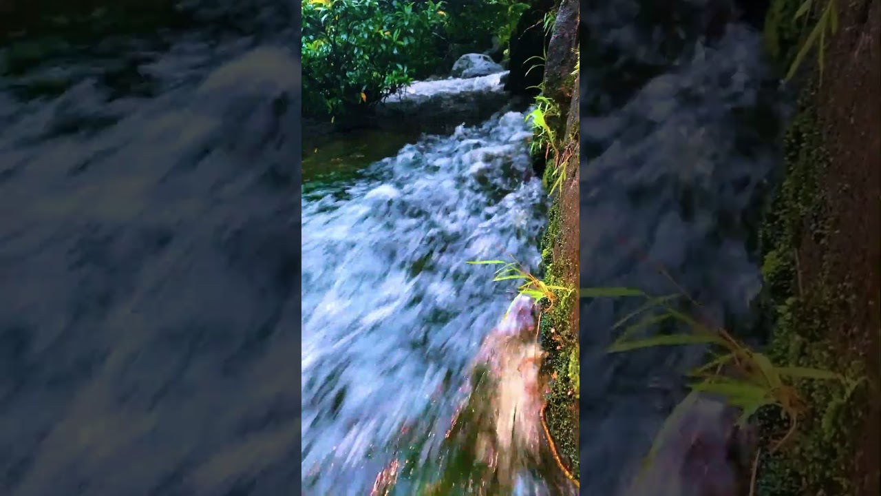 Calm Nature Sounds , relaxing sound waterfall nature