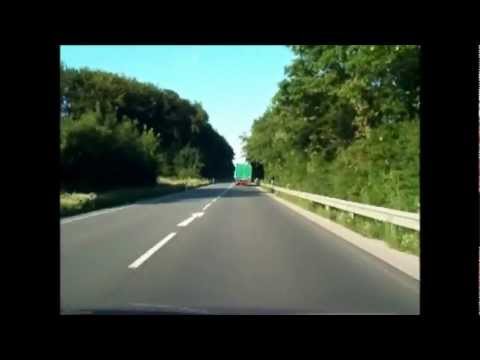 Time Lapse - Fast Motion - Racing in the street with the world´s coolest Trance Mix