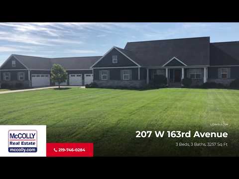 207 W 163rd Avenue, Lowell, IN home video tour